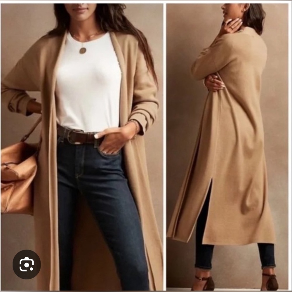Banana Republic Open Front Duster Cardigan